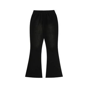 Pantalones acampanados informales con estampado en caliente y bordado de letras EMOTION mixtas de alta calidad para hombre - Product Image 5