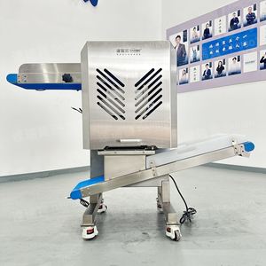 เครื่องตัดเนื้อปลาแบบเส้น เครื่องหั่นหัวใจไก่ เครื่องตัดเนื้อหมู เครื่องตัดเนื้อหมูอ่อน เครื่องจักรสำหรับตัดเนื้อหมู - Product Image 4