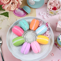 BOYUN 4111-MK Pendentif mobile DIY style alimentaire, simulation de biscuits et bonbons, accessoires mignons en résine pour macarons et gâteaux