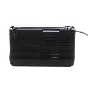 Radio Portátil AM/FM con Carcasa de Plástico, Funciona con Batería, Conector DC, Pantalla, Modo de Bajo Rango de Sonido, Altavoz Grande - Product Image 5