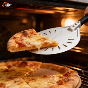 Pala para <span class=keywords><strong>Pizza</strong></span> Perforada Antiadherente XL, <span class=keywords><strong>7</strong></span>/8 Pulgadas <span class=keywords><strong>de</strong></span> Grosor, Pala para <span class=keywords><strong>Pizza</strong></span> <span class=keywords><strong>de</strong></span> Aluminio, Precio Directo <span class=keywords><strong>de</strong></span> Fábrica al por Mayor - Product Image 5