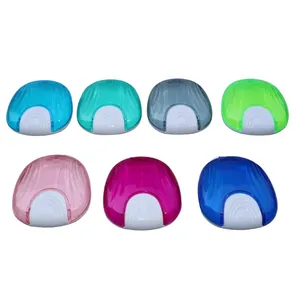 Caja de Almacenamiento para Dentaduras Postizas en Forma de Concha, Diseño de Ajuste a Presión - Product Image 5