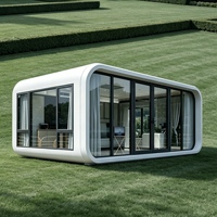 Maison Modulaire Préfabriquée de 40 pieds, Cabine Apple Certifiée Classe 1a Norme AS, Tiny House de Luxe pour Au-dela de la Mer (AU Granny Flat)