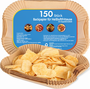 Papiers de cuisson rectangulaires jetables antiadhésifs <span class=keywords><strong>Ninja</strong></span> Smart XL pour friteuse à <span class=keywords><strong>air</strong></span> - 120 pièces, 13x9 pouces, <span class=keywords><strong>accessoires</strong></span> pour friteuse à <span class=keywords><strong>air</strong></span> - Product Image 6