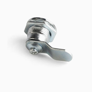 Dağıtım kutuları için MS407 çinko alaşım gümüş silindirik su geçirmez kam kilidi Metal dolap kapı silindir kilidi - Product Image 3