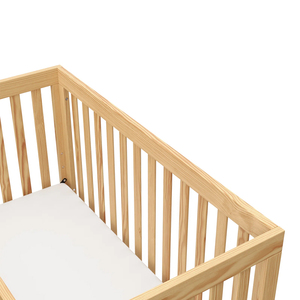 Cuna Convertible 3 en 1, Cuna de Madera para Bebé, Diseño Moderno, Estructura de <span class=keywords><strong>Cama</strong></span> para Niños, Seguridad para Niños Pequeños, Muebles de Lujo para Dormitorio - Product Image 5