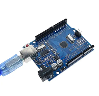Untuk CH340 R3 DIP Atmega16u2 R3 Papan Pengembangan Kabel Usb Kompatibel Ch340G Avr R3 Wemos Esp8266 untuk Arduino Kit
