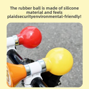 <span class=keywords><strong>Klaxon</strong></span> de vélo pour enfants, sonnette en fer super puissante pour vélo d'équilibre, accessoires de sonnette de dessin animé pour bébé, tout-en-un - Product Image 3
