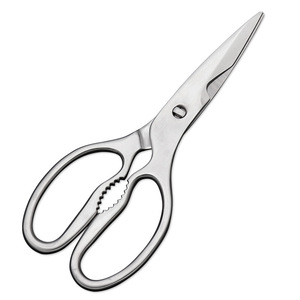 Kitchen Scissors Stainless Steel Straight Head For Home Use Multi Purpose Bone Shears Fish Butchering - Product Image 3