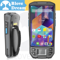 Lecteur RFID LF portable robuste 134,2 kHz PDA pour la gestion du bétail à longue portée, étiquettes RFID pour oreilles