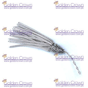 ทองคำแท่งฝรั่งเศสสีเงิน | หมอนแท่งพู่ - Product Image 6