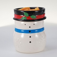 Lampe chauffe-cire en céramique de Noël au design mignon, diffuseur électrique d'arômes, lampe à parfum, prise multi-usages, prise américaine, ampoule halogène, pour la maison, certifié ETL