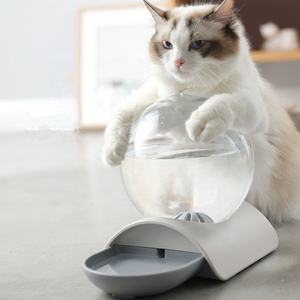 Pompom Desain Mode Populer Pet Air Mancur Minum Otomatis Mangkuk Air Kucing Persediaan Anjing Pengumpan Air - Product Image 3