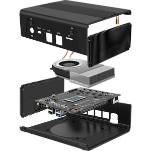 Topton AMD Mini PC r-yzen 7 5825U 5800U Router lembut 4x InteI i226-V 2.5G NAS <span class=keywords><strong>Server</strong></span> Firewall alat 3 * NVMe 2 * SATA 3x4K UHD - Product Image 6
