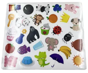 2024 New sample free Reusable Waterproof Sticker Book Toys for Children Educational Learning Gifts