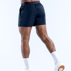 <span class=keywords><strong>Short</strong></span> de gym d'été 4 pouces pour hommes avec poches réfléchissantes <span class=keywords><strong>Short</strong></span> d'entraînement en nylon tissé léger et respirant à séchage rapide avec logo personnalisé - Product Image 3