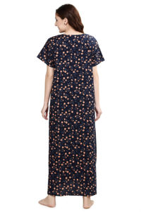 ชุดเดรสแขนยาวสำหรับผู้หญิง,ชุดกระโปรงสีแดงผ้าลินินสไตล์ลำลอง - Product Image 2