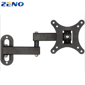 Support mural inclinable pour téléviseurs de 14 à 27 pouces, charge maximale 10 kg, inclinaison réglable, VESA 75x75 100x100, prix usine, design peu encombrant - Product Image 6