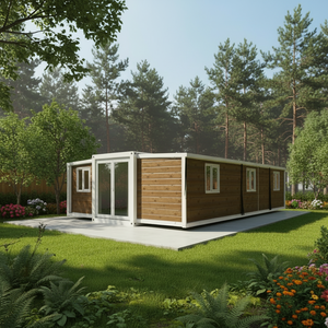 Kit de Estructura de Panel Sándwich para Casa Contenedor Plegable Transpirable de 20 pies/40 pies, Prefabricada para Exteriores, Estilo Moderno de Mediados de Siglo, Grosor Estándar, 1 Año de Garantía - Product Image 6