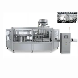 Machine de remplissage d'eau riche en hydrogène Ligne de production trois en un pour canettes d'eau purifiée - Product Image 1