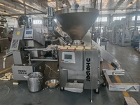 Équipement de remplissage de saucisses Helper, remplisseur de saucisses pneumatique/hydraulique, poussoir à viande automatique sous vide pour la fabrication de saucisses