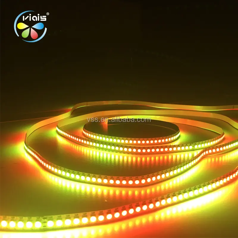 WS2812B RGB Led 5v 12v Programmable 5050 Led Strip 5m Sound Control Color Changing LED Strip Light