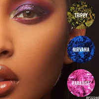 Palette d'ombres à paupières de crème glacée personnalisée bleue, couleurs de maquillage, Palette d'ombres à paupières de marque privée