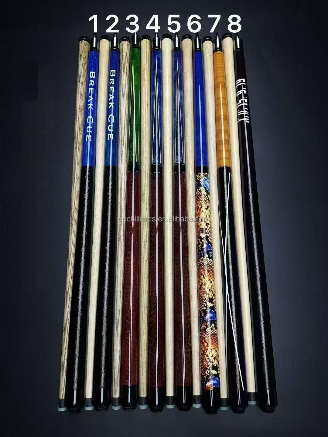 Bleu 1 (bois de frêne)