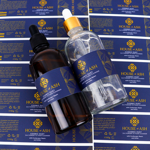 Etichette Adesive Personalizzate Impermeabili con Logo, Stampa in Lamina d'Oro, Etichette in Carta, Stampa Etichette Opache in PET Argento - Product Image 2