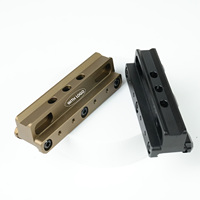 Monturas para Visores Tácticos LWXC, Base de Montaje para Amplificador AIP 3X para Exteriores, Accesorios para Monturas de Visores