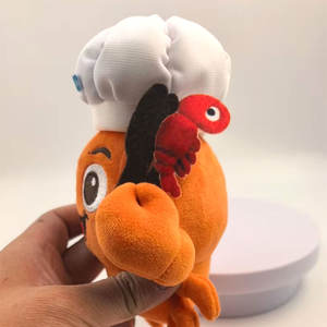 ספקים סיניים צעצועי ילדים צעצועי קטיפה צעצועי סרטן מצוירים בהתאמה אישית צעצועי קטיפה של דמויות מצוירות - Product Image 2