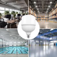 Vente directe d'usine, ampoules tubulaires LED T80 18W, 220-240V, base CE, large application, alimentation AC, ampoules LED E27