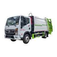 Camion à ordures compacteur résidentiel ISU ZU 6m³, camion compacteur de déchets ménagers, vente directe d'usine