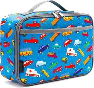 Boîte à lunch pour enfants Sac souple isotherme Mini Cooler Back to School Thermal Meal Tote Kit for Girls Boys Astronaut - Product Image 2