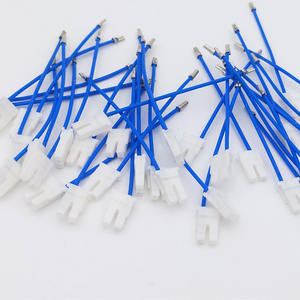 2 دبوس غير مقاوم للماء مع نهاية Sinle الأسلاك الكهربائية المعلبة تسخير الجمعية كابل - Product Image 5