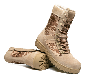 Botas de Desierto DFS26 Personalizadas de Gamuza con Camuflaje, Suela de Goma y Costuras Completas - Product Image 4