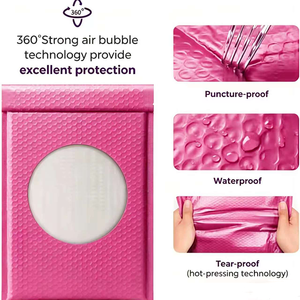 Busta <span class=keywords><strong>Imbottita</strong></span> Personalizzata in Polietilene con Chiusura Forte e Leggera per Imballaggio di Piccole Imprese - Product Image 3