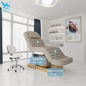 Cama de Belleza Eléctrica SONKLY, Mesa de Masaje para Salón de Belleza, Cama de Spa Médico para Esteticista Facial, con Pedal y Calefacción - Product Image 4