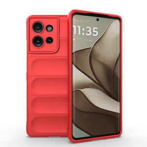 เคสกันกระแทกคุณภาพสูง เคสซิลิโคนเหลวแบบมีถุงลมนิรภัยที่มุมทั้งสี่ สำหรับ Moto Edge 50/Edge 50 Neo/S50 5G - Product Image 1