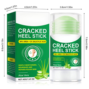 Elaimei Hidrata Profundamente y Nutre, Elimina la Piel Muerta con Aloe Vera, Cuidado de los Pies, Reparación de Talones Agrietados, Barra con 60% de Urea - Product Image 2