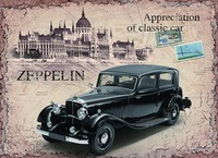 Sello clásico decoración pared bar manualidades impresión antigua cartel retro salón VIP cartel de metal Vintage logo Placa de coche de hojalata gran oferta