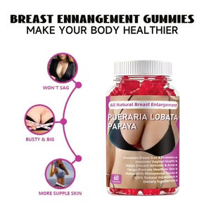 OEM Özel Etiketli Yetişkin Göğüs Büyütme Jelibon Şekeri Sıkılaştırıcı ve Kaldırıcı Göğüs Desteği - Product Image 3