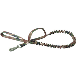 Camouflage Nylon Dog Leash With Snap Buckle Retractable Traction Belt For Outdoor Use - Product Image 1