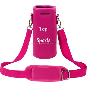 Porta Bottiglia d'Acqua Isolato in Neoprene 32 Oz/1-1,5L con <span class=keywords><strong>Tracolla</strong></span> Imbottita Regolabile per Bottiglie in Acciaio Inox/Vetro - Product Image 3