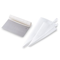 Kit de douilles coniques en acier inoxydable 304 pour décoration de gâteaux, outils de pâtisserie, crème, glaçage, poche à douille, décoration florale