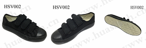 Lxg, Nhà Máy Giá Rẻ Giá Chất Lượng Tốt Đẹp Dễ Dàng Mặc Giản Dị Giày Thể Thao Không Có Dây Giày Màu Đen Cao Su Lưu hóa Đế Ngoài Giày Thể Thao Hsv002 - Product Image 4