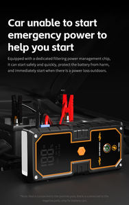 Arrancador de Coches Portátil de 12V, <span class=keywords><strong>Kit</strong></span> de Herramientas de Emergencia, Batería de Emergencia, Arrancador de Coches con 1 Año de Garantía - Product Image 5