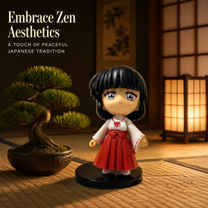 Statuetta in PVC di Ragazza Anime Giapponese Chibi, Decorazione da Scrivania Kawaii, Statua da Collezione Personalizzabile OEM - Product Image 6