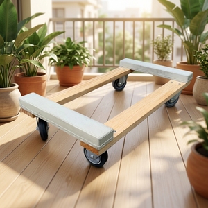Best Selling CustomizableSmall Portable Boat Trailer Products Appliance <strong>Trolly</strong>/<strong>dolly</strong> with Handle Moving Piano <strong>Dollies</strong> H Style - Product Image 6