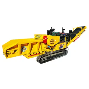 The durable track type fully hydraulic chip machine provides you with efficient production